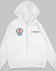 Definition Of Oncologist - Personalized Unisex Zip Hoodie