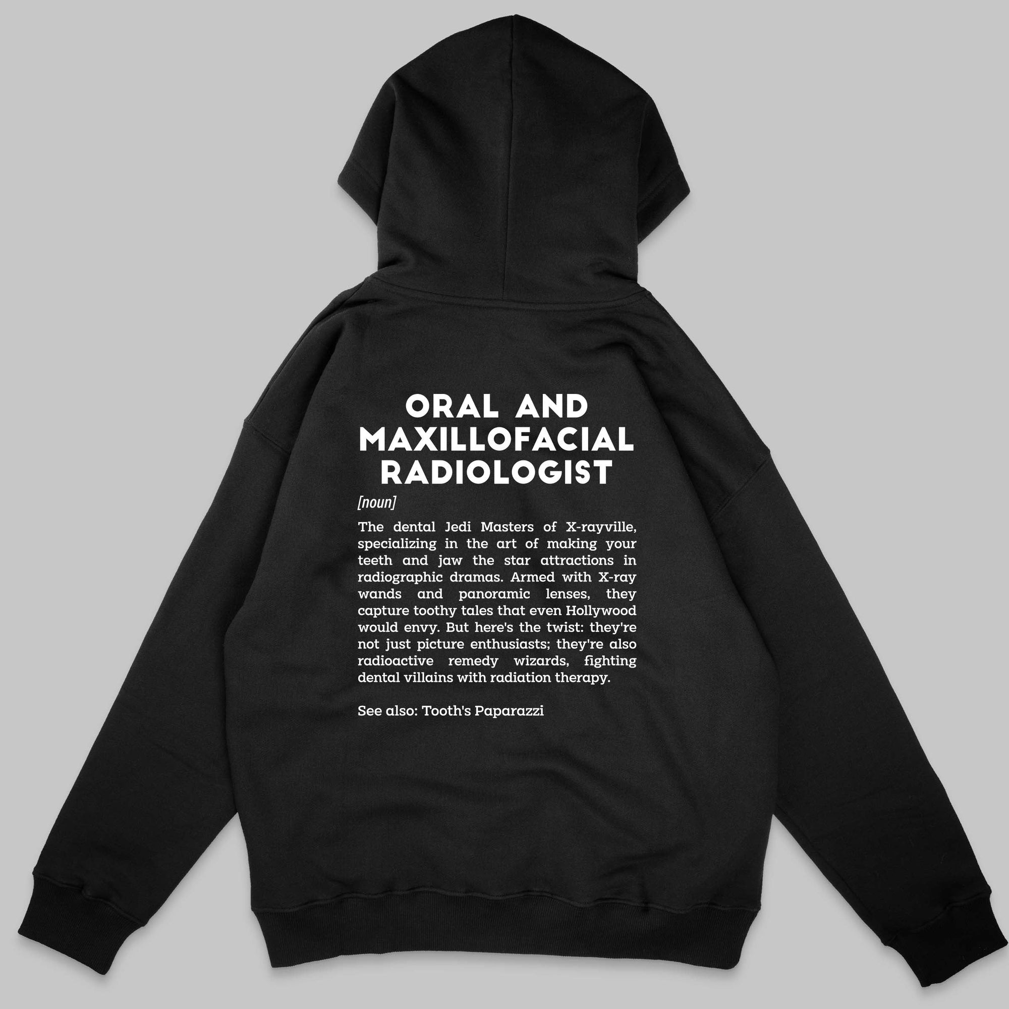 Definition Of Oral & Maxillofacial Radiologist - Personalized Unisex Zip Hoodie