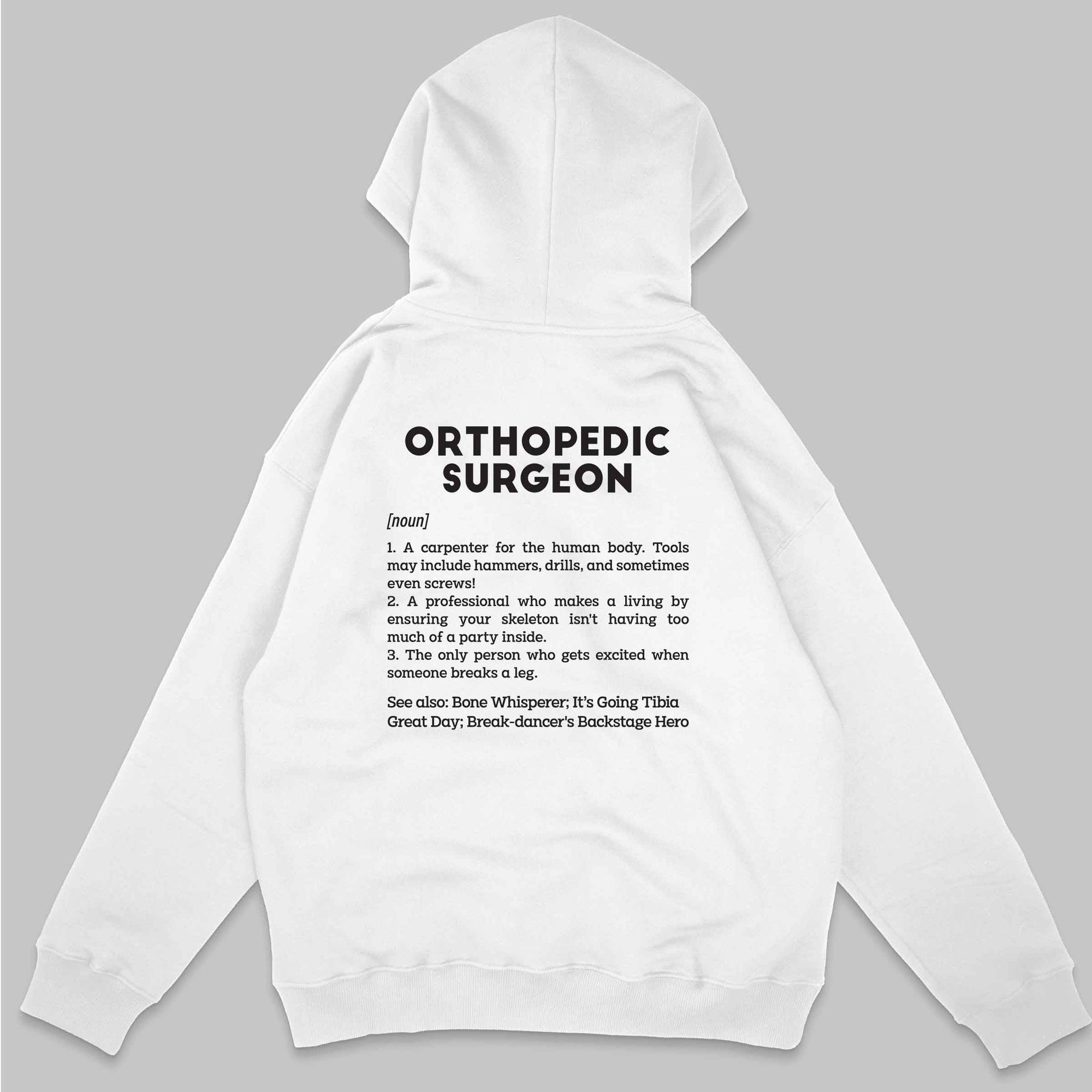 Definition Of Orthopedic Surgeon - Personalized Unisex Zip Hoodie