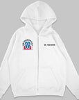 Definition Of Orthodontist - Personalized Unisex Zip Hoodie