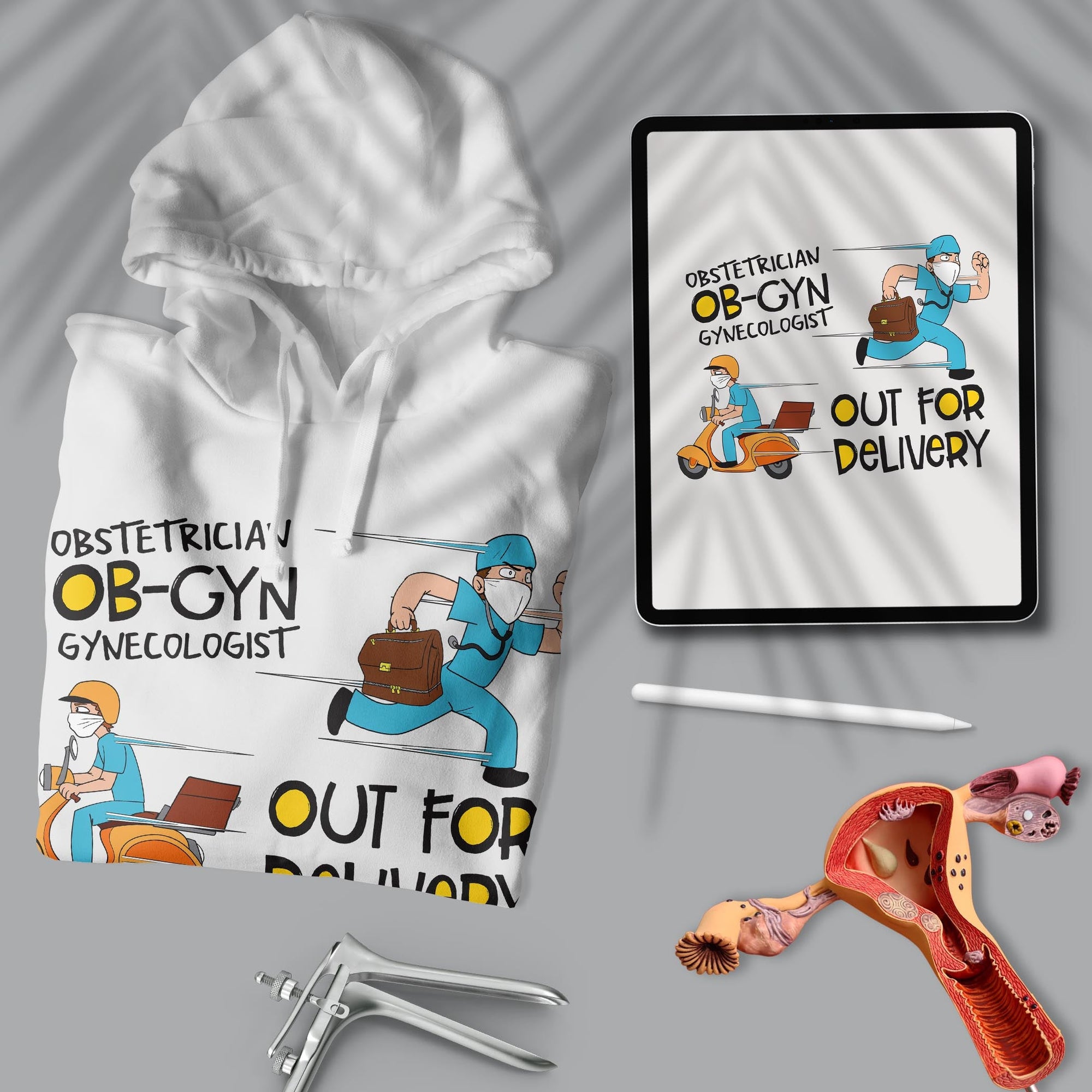 OB-GYN - Out For Delivery - Unisex Hoodie