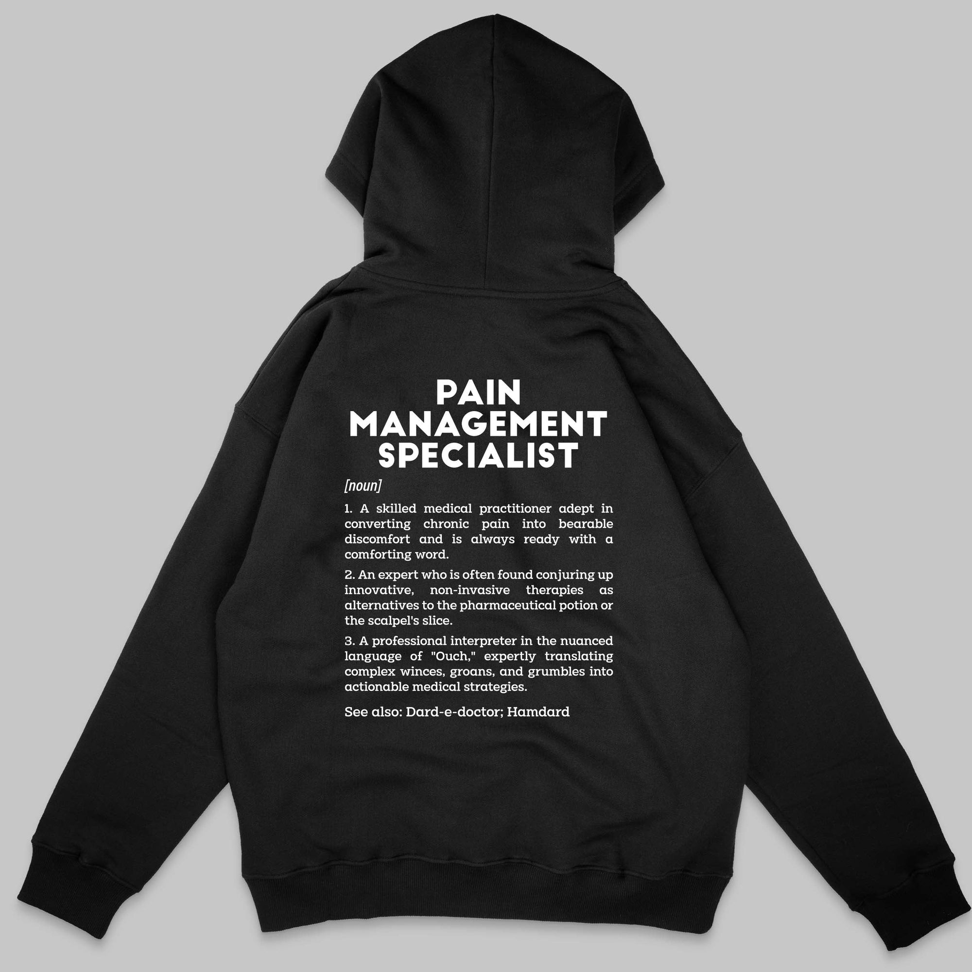 Definition Of Pain Management Specialist - Personalized Unisex Zip Hoodie