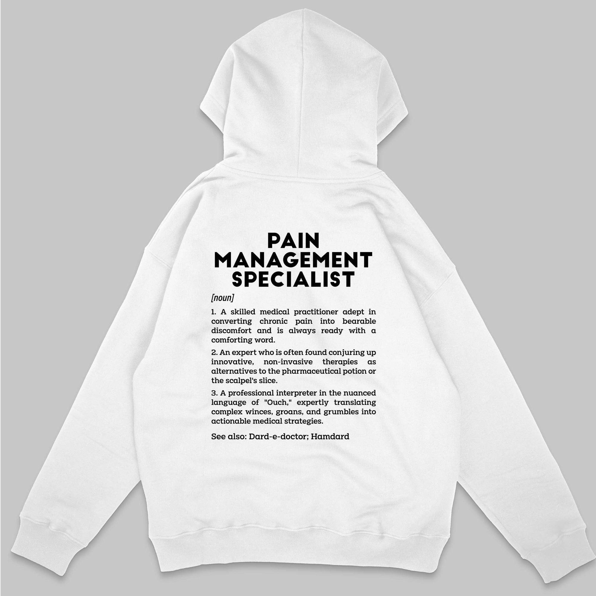 Definition Of Pain Management Specialist - Personalized Unisex Zip Hoodie