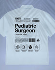 Pediatric Surgeon - Product Label-Style - Unisex Oversized Shirt