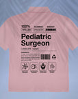 Pediatric Surgeon - Product Label-Style - Unisex Oversized Shirt