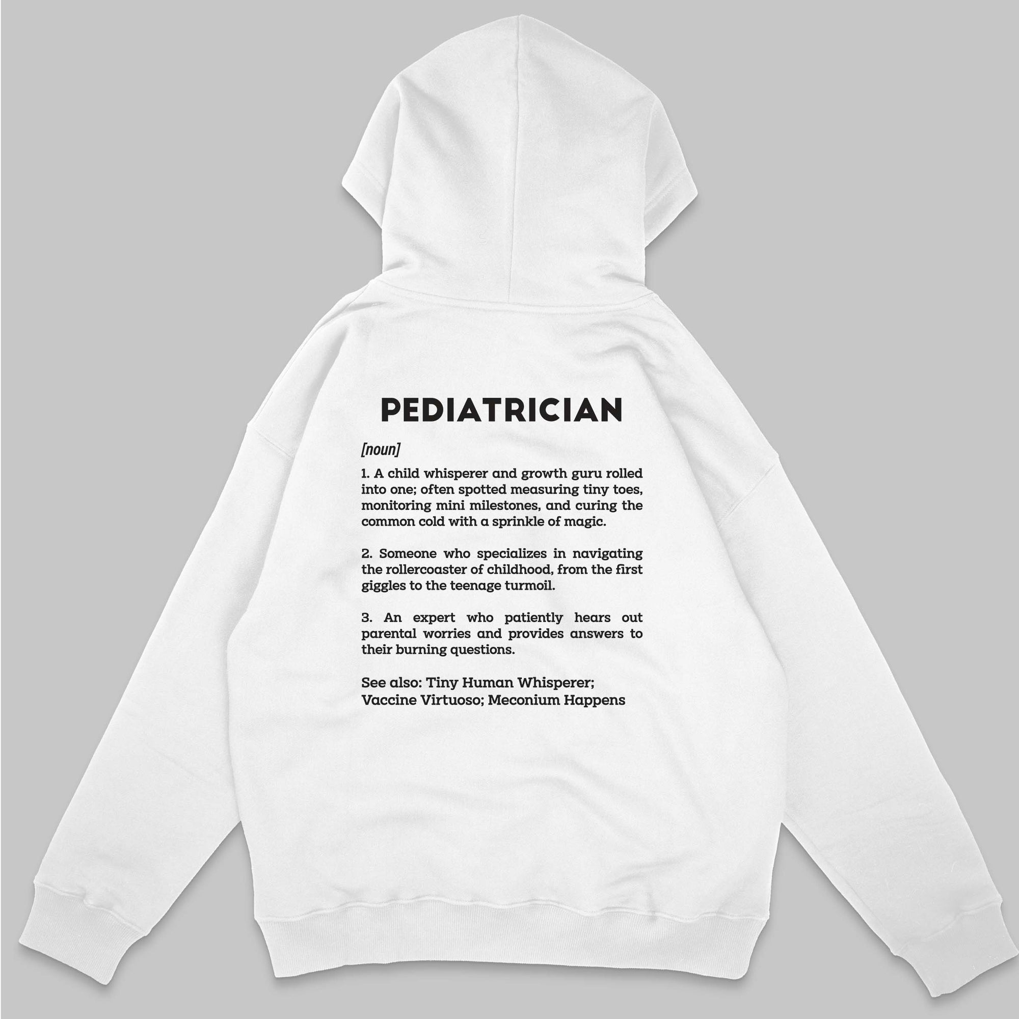 Definition Of Pediatrician - Personalized Unisex Zip Hoodie