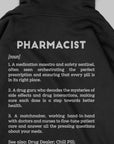 Definition Of Pharmacist - Personalized Unisex Zip Hoodie