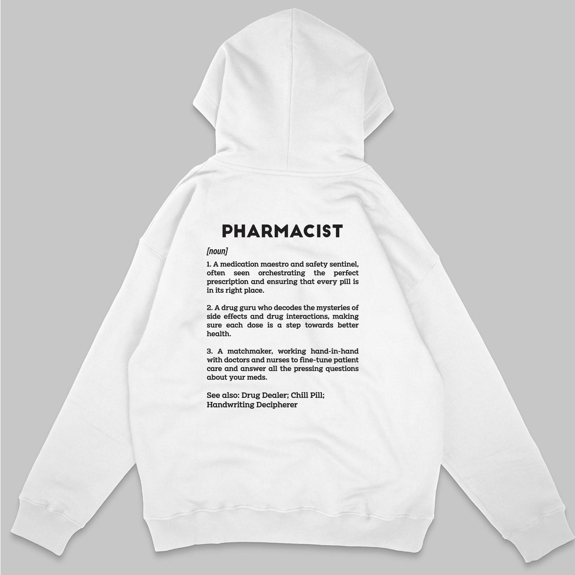 Definition Of Pharmacist - Personalized Unisex Zip Hoodie