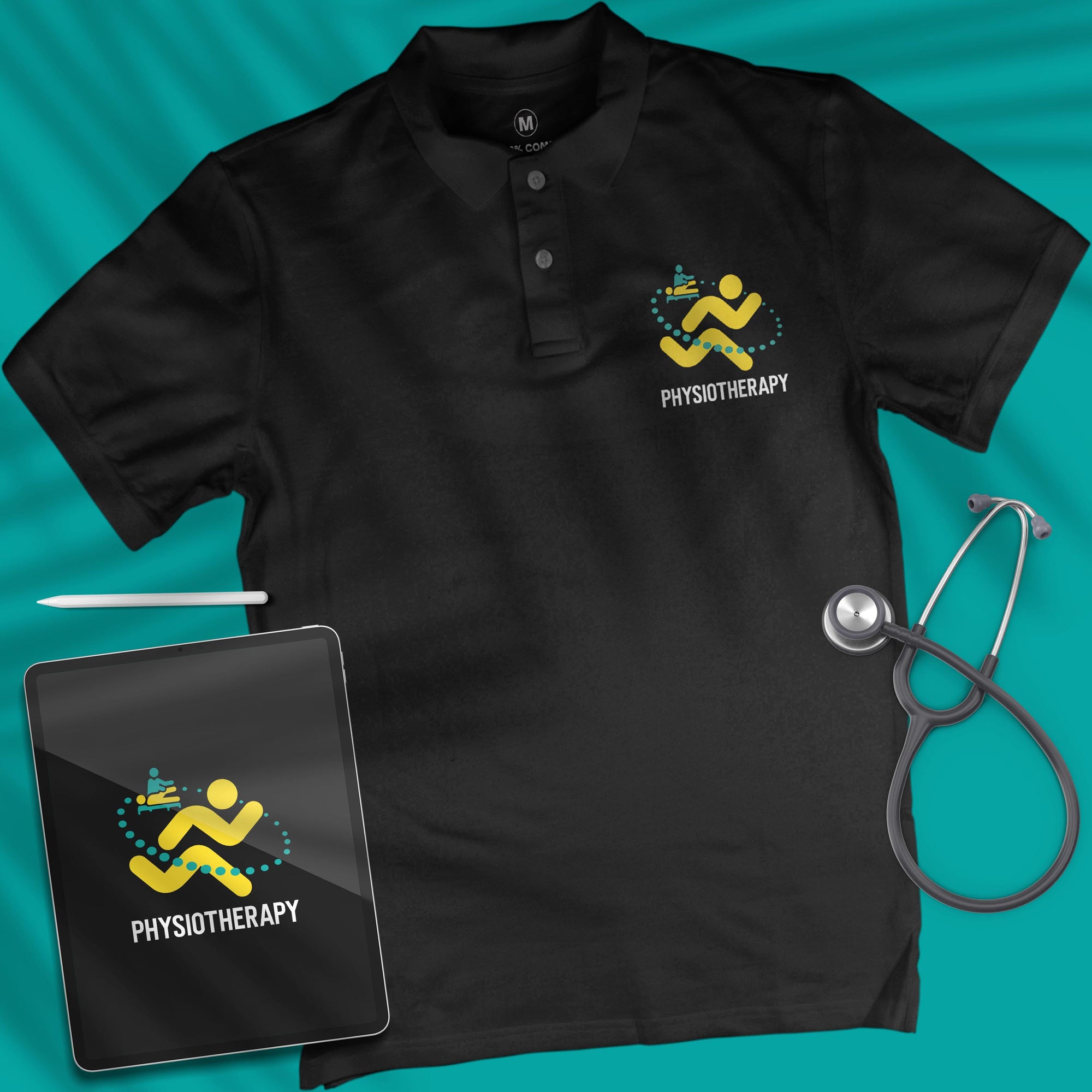Physiotherapy Logo - Polo T-shirt