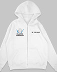 Definition Of Plastic Surgeon - Personalized Unisex Zip Hoodie