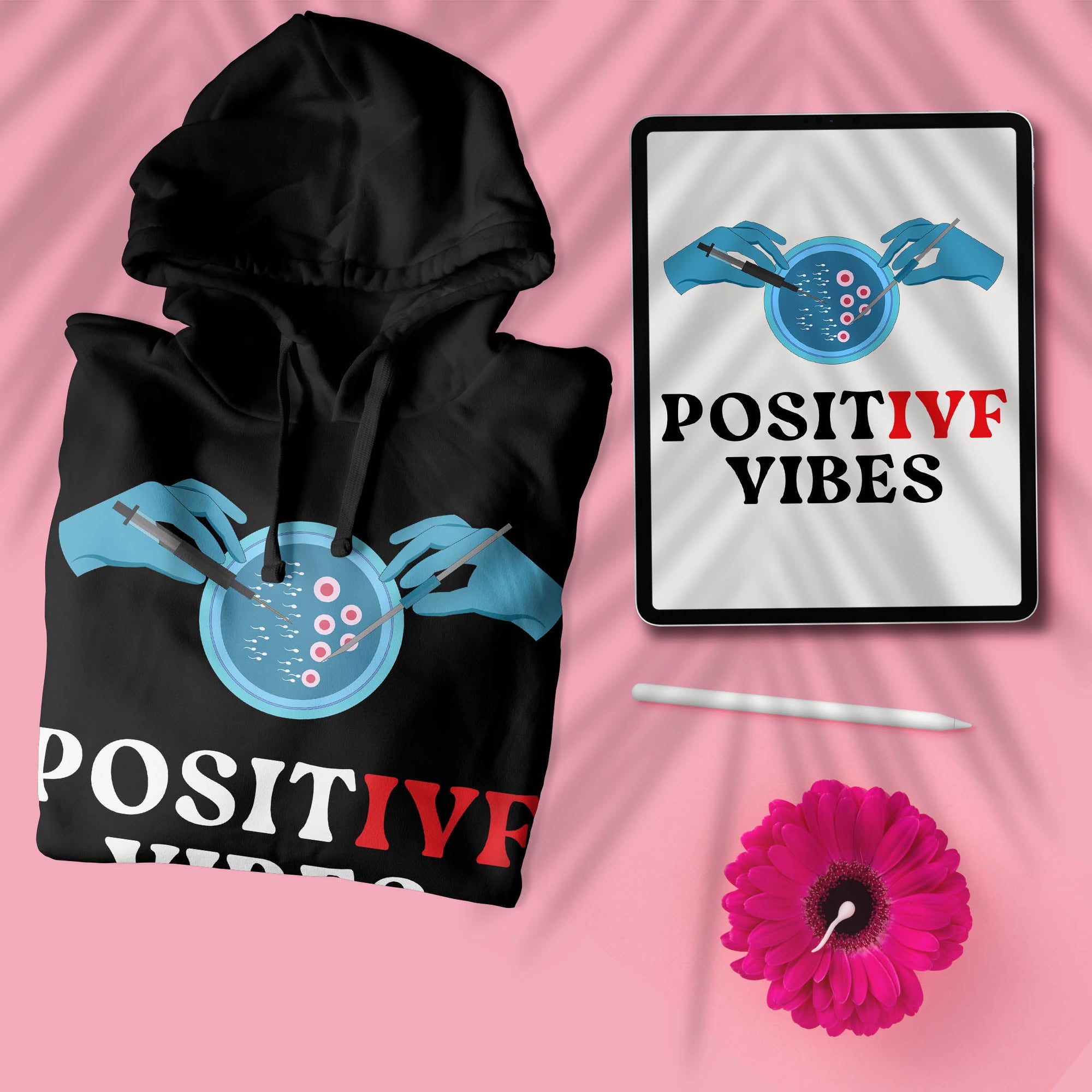Posit-IVF Vibes - Unisex Hoodie