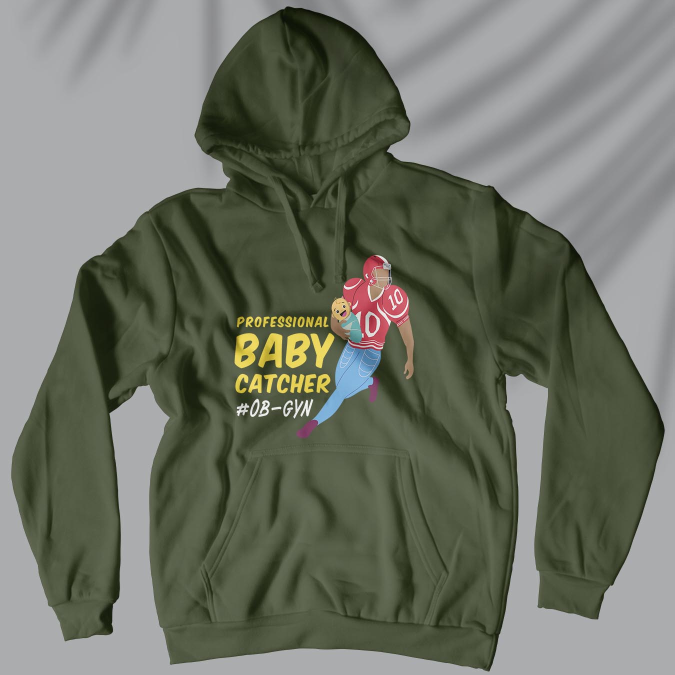 Professional Baby Catcher - Unisex Hoodie