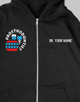 Definition Of Prosthodontist - Personalized Unisex Zip Hoodie