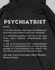 Definition Of Psychiatrist - Personalized Unisex Zip Hoodie