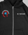 Definition Of Psychiatrist - Personalized Unisex Zip Hoodie