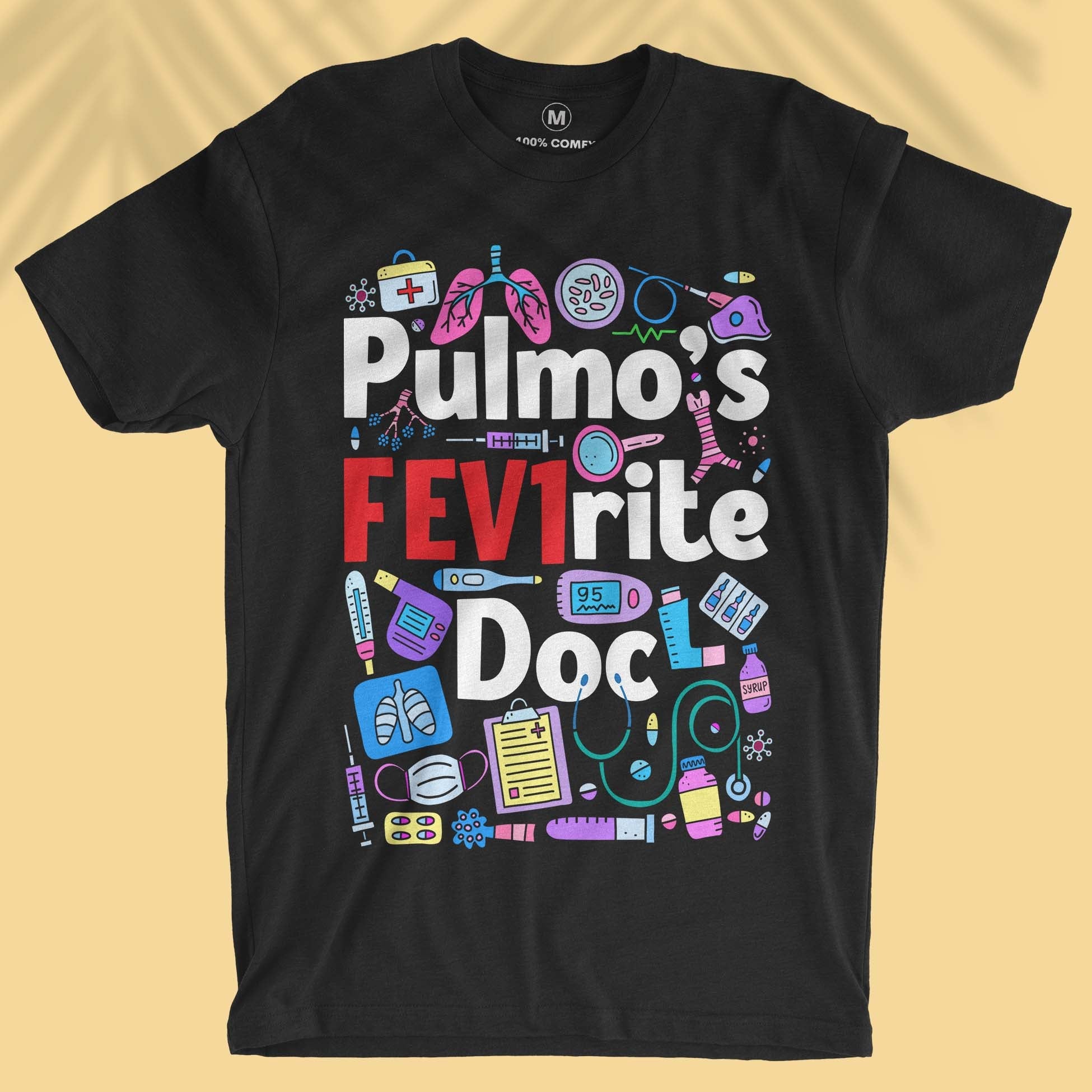 Pulmo's FEV1rite Doc - Unisex T-shirt