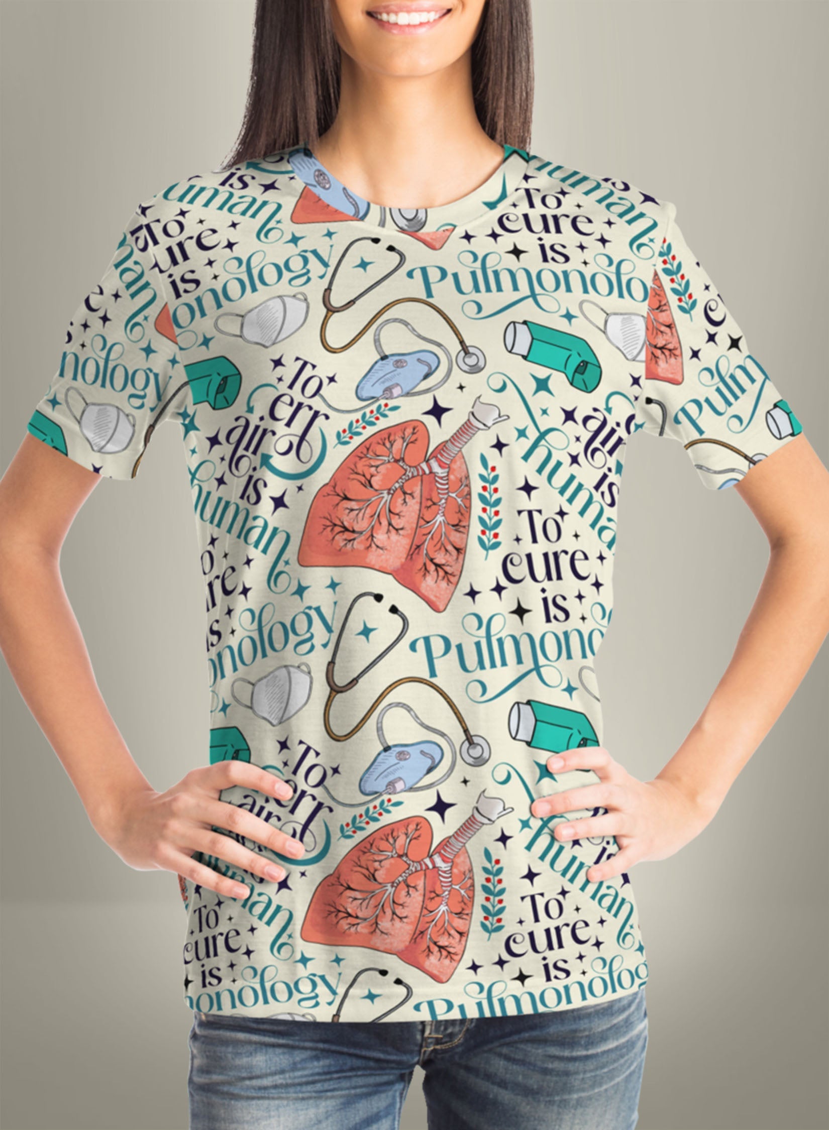 To Err⇆Air Is Human - Unisex Printed T-shirt
