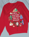 Real Doctors Treat More Than One Species - Unisex Sweatshirt For Veterinary Doctors