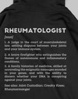 Definition Of Rheumatologist - Personalized Unisex Zip Hoodie