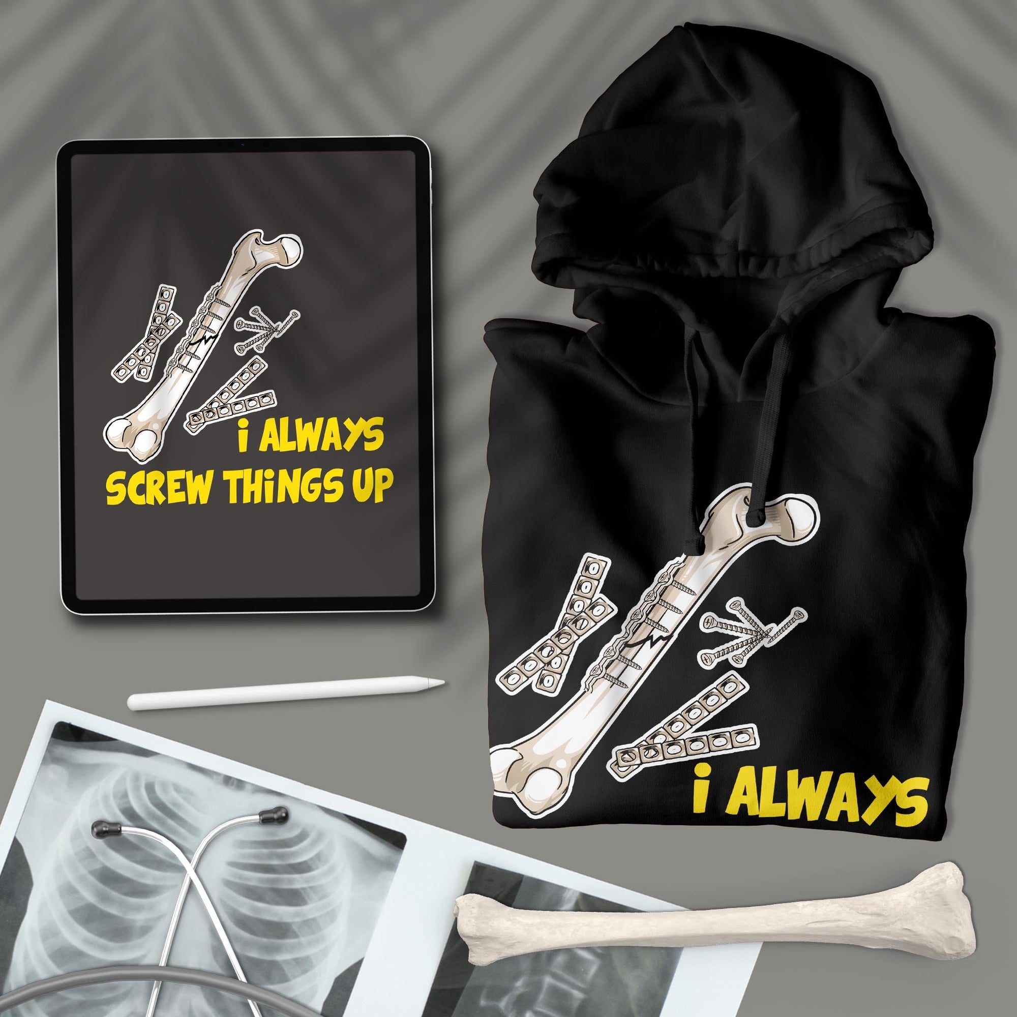 Screw Things Up - Unisex Hoodie