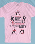 Sharir Madhyam Khalu Dharma Sadhanam - Unisex T-shirt