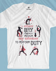 Sharir Madhyam Khalu Dharma Sadhanam - Unisex T-shirt
