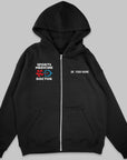 Definition Of Sports Medicine Doctor - Personalized Unisex Zip Hoodie