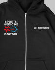Definition Of Sports Medicine Doctor - Personalized Unisex Zip Hoodie