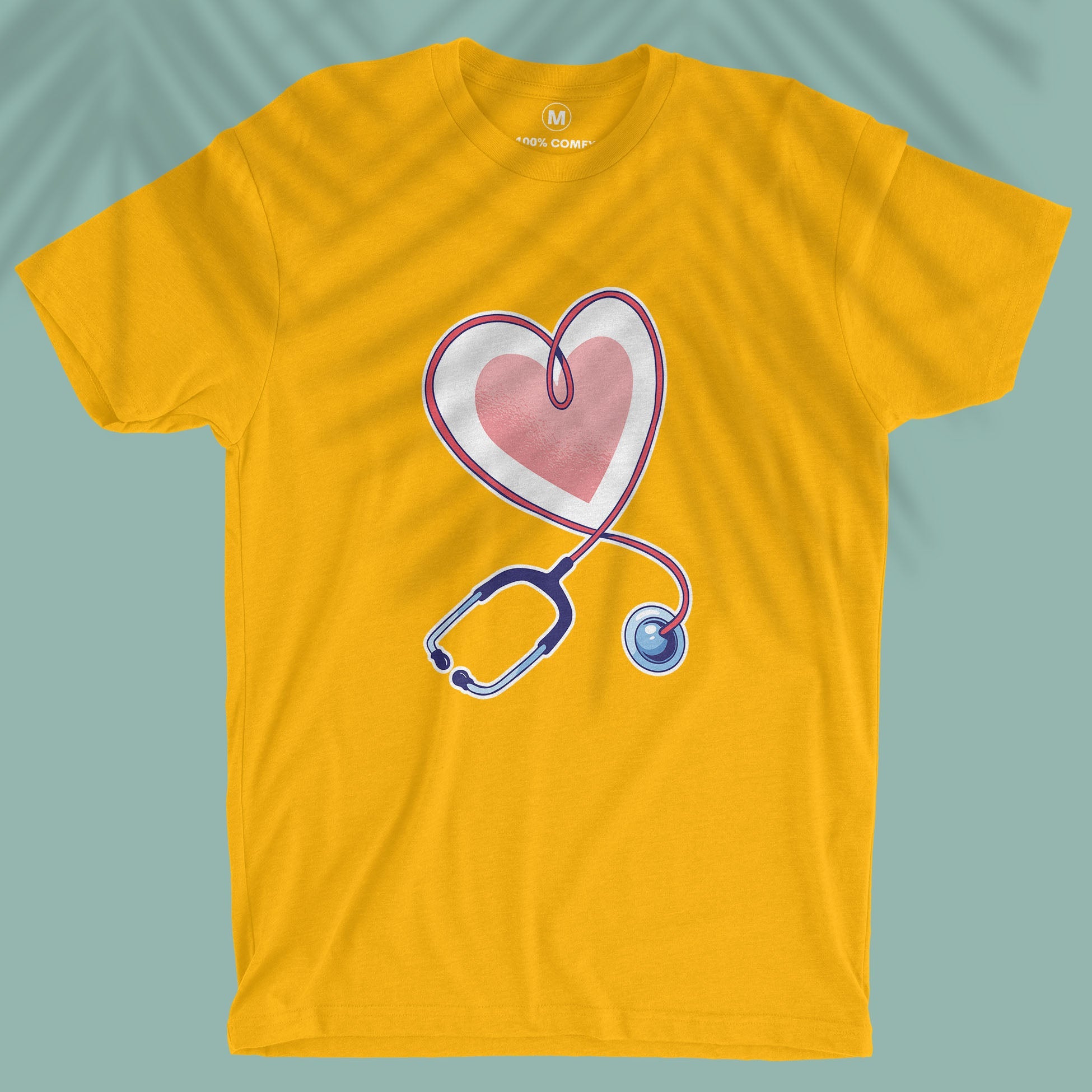 Stethoscope Heart - Men T-shirt