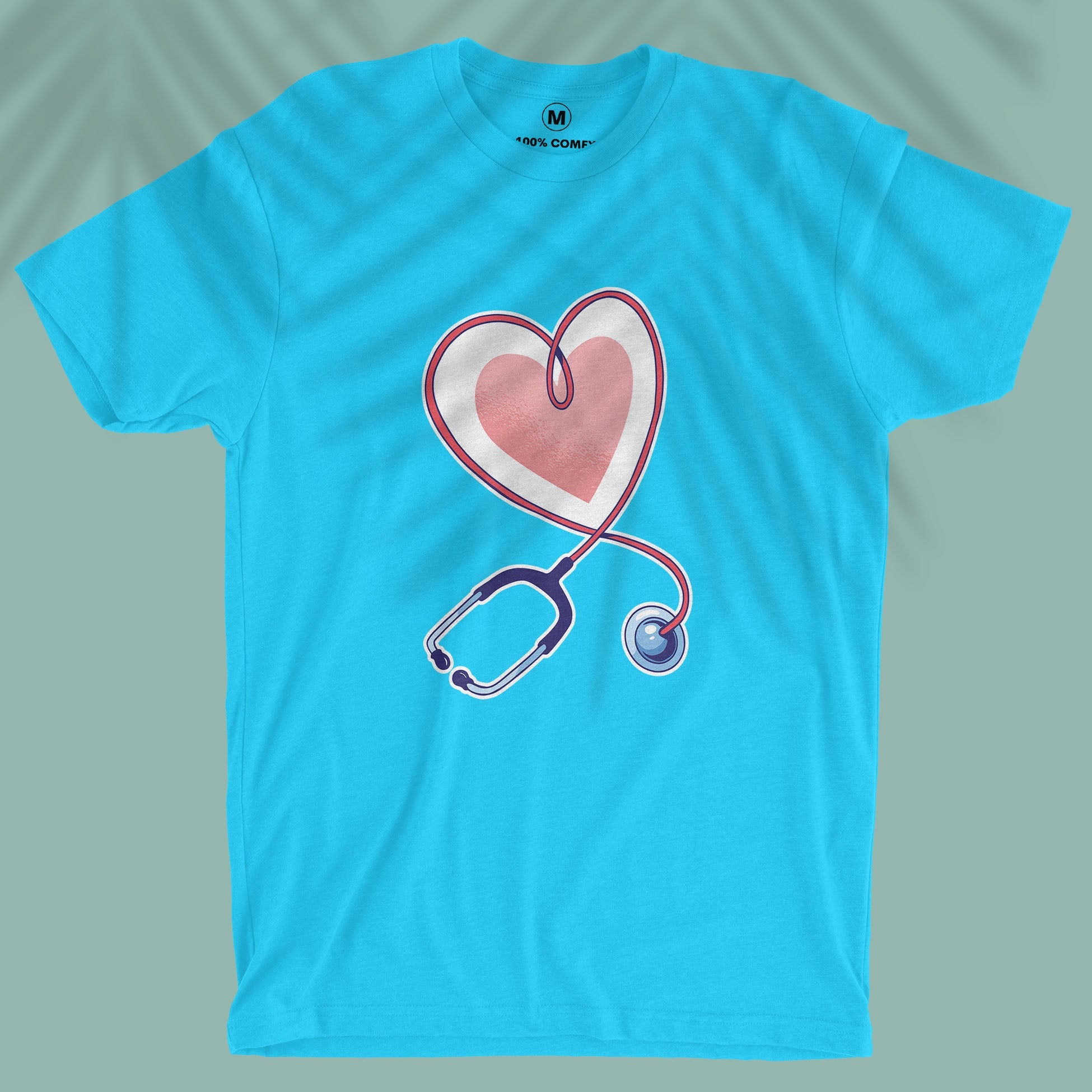 Stethoscope Heart - Men T-shirt
