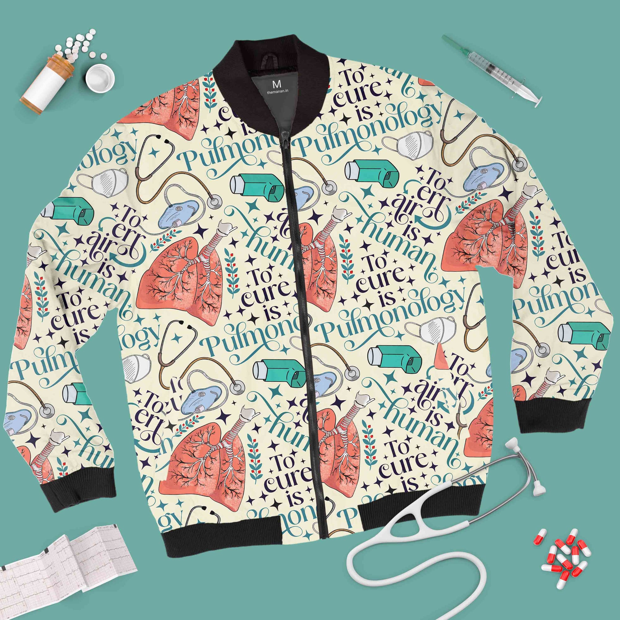 To Err⇆Air Is Human - Unisex Printed Jacket
