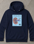 Anatomia Renalis - Postage Stamp - Unisex Hoodie
