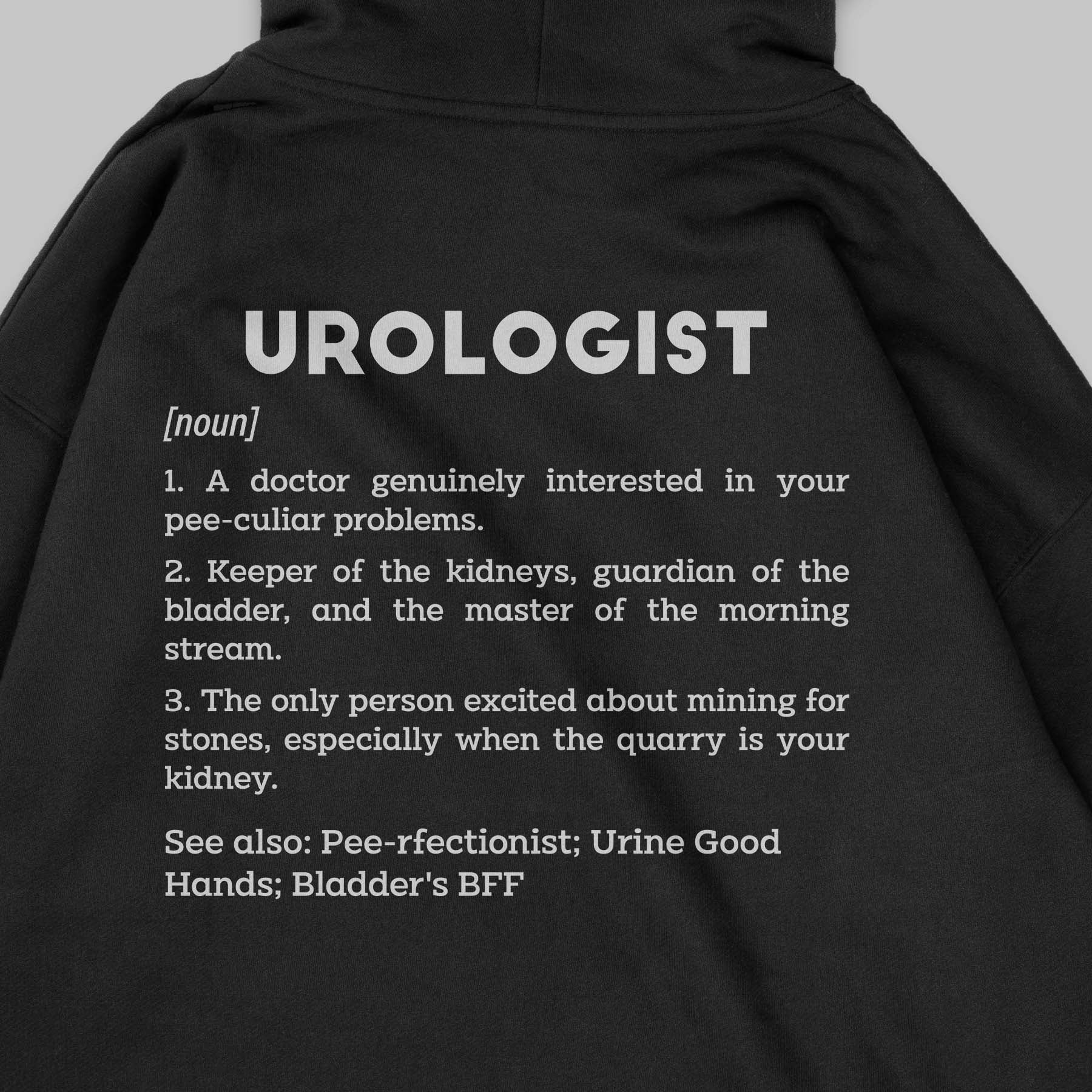 Definition Of Urologist - Personalized Unisex Zip Hoodie