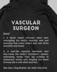 Definition Of Vascular Surgeon - Personalized Unisex Zip Hoodie