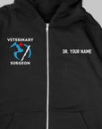 Definition Of Veterinary Surgeon - Personalized Unisex Zip Hoodie