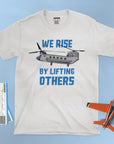 We Rise By Lifting Others - Unisex T-shirt For Pilots