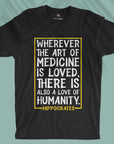 Hippocrates Quote - Men T-shirt
