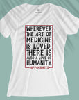 Hippocrates Quote - Women T-shirt