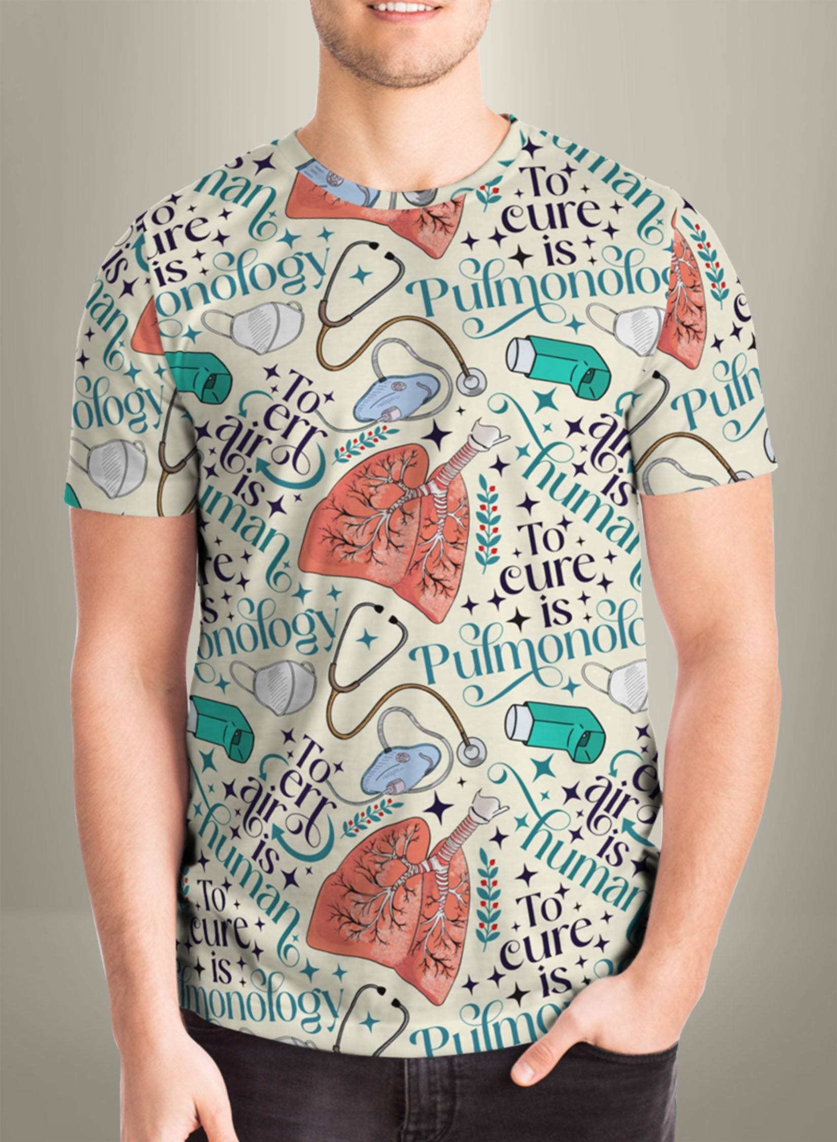 To Err⇆Air Is Human - Unisex Printed T-shirt