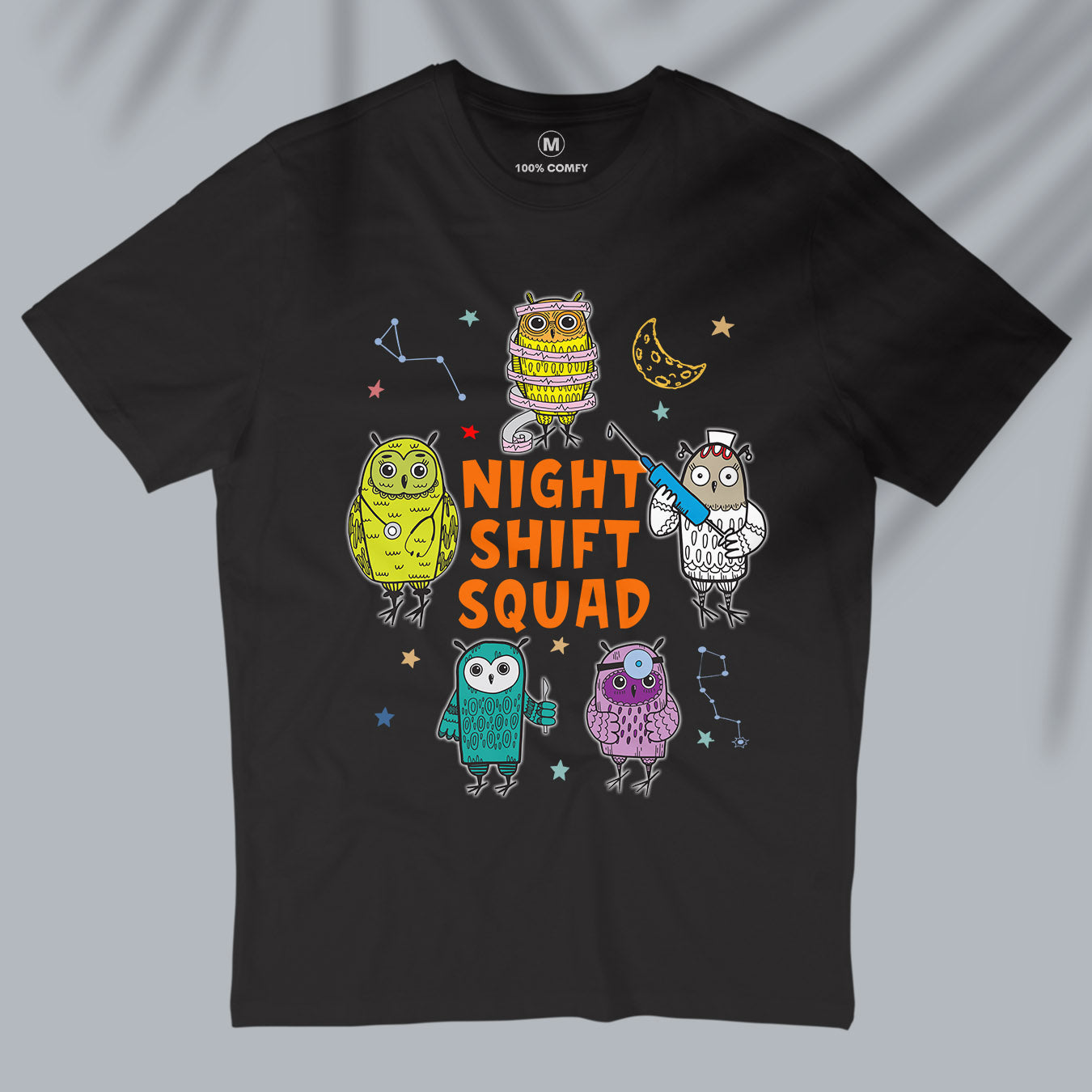 Real Man Pull the Night Shift T-Shirt