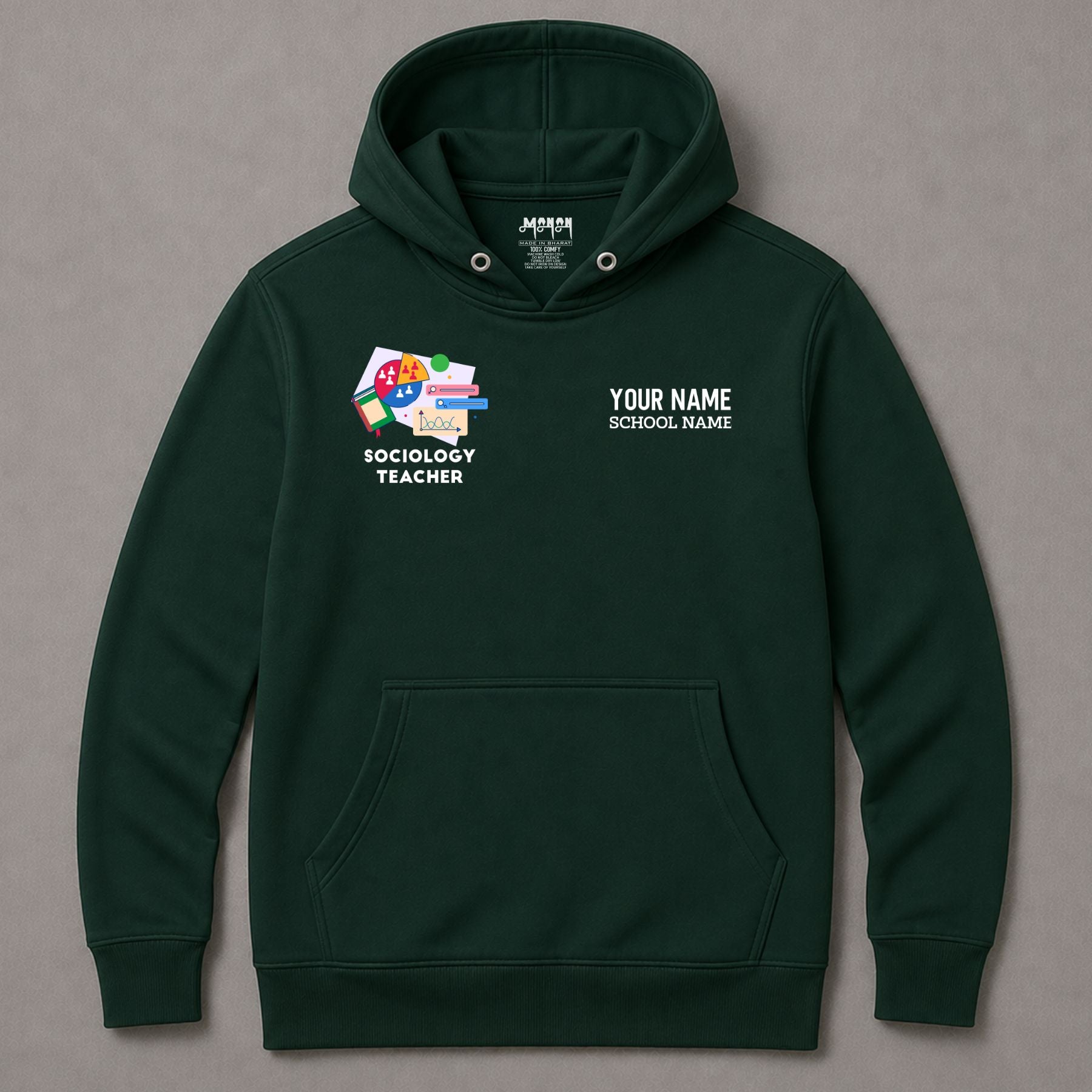 Sociology Teacher - Personalized Unisex Hoodie