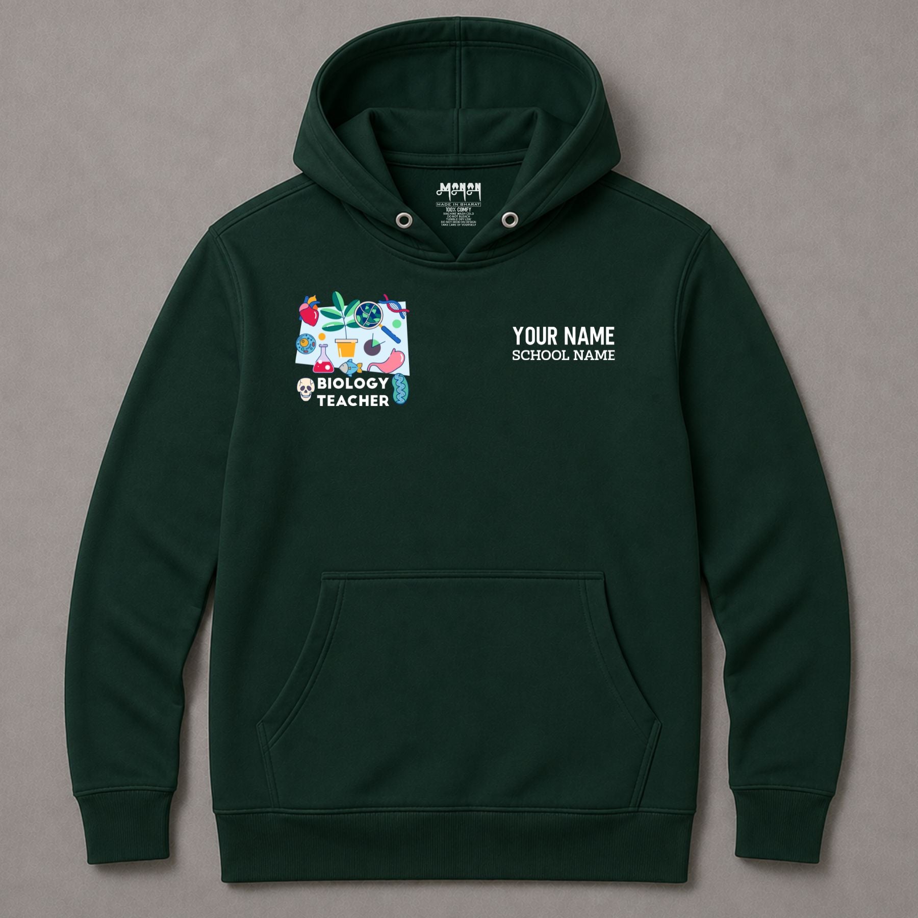 Biology Teacher - Personalized Unisex Hoodie