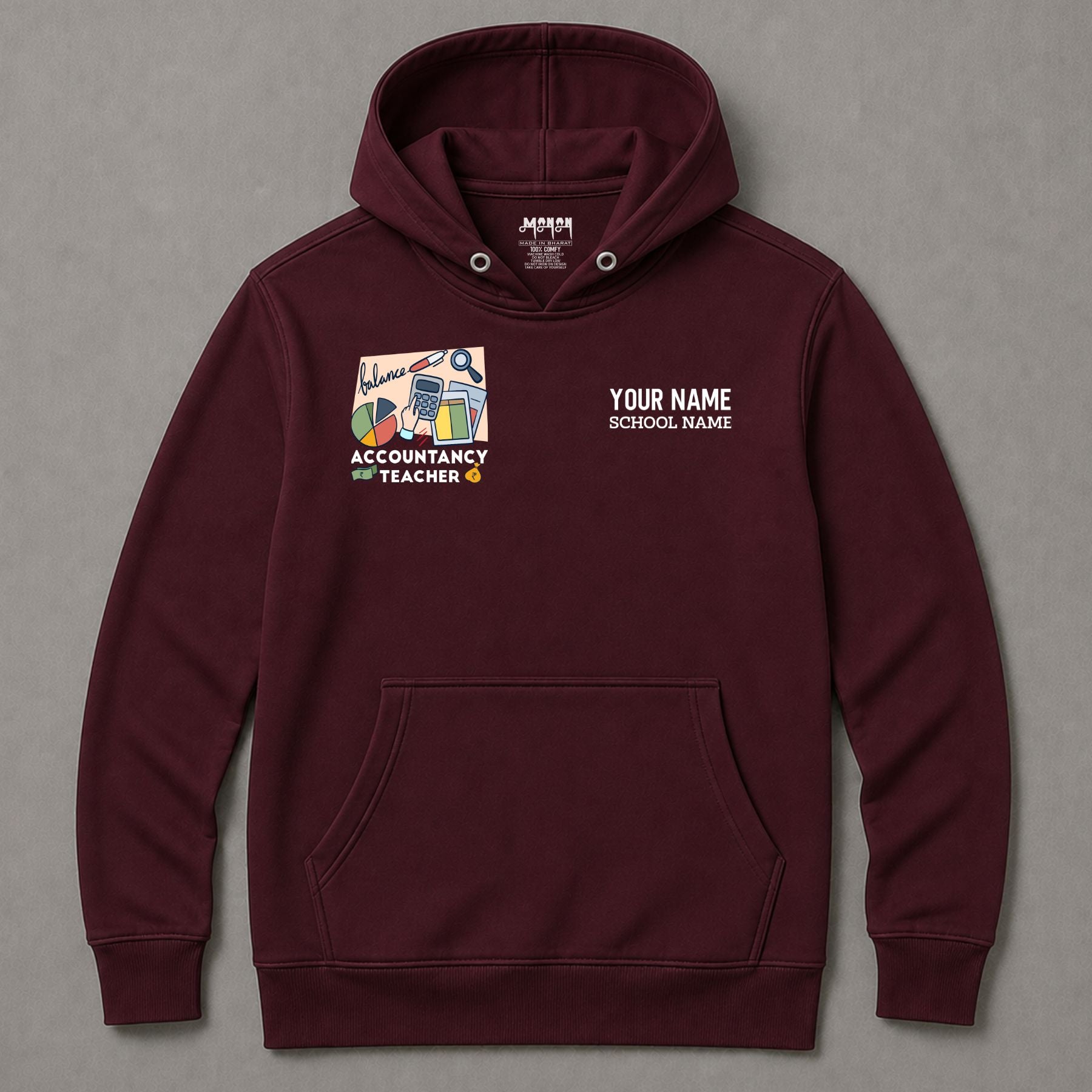 Accountancy Teacher - Personalized Unisex Hoodie