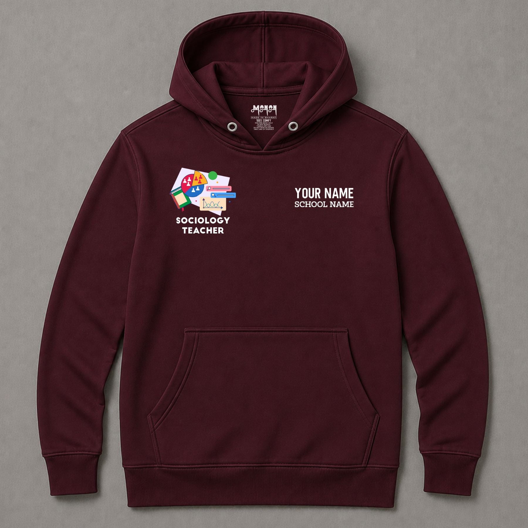 Sociology Teacher - Personalized Unisex Hoodie