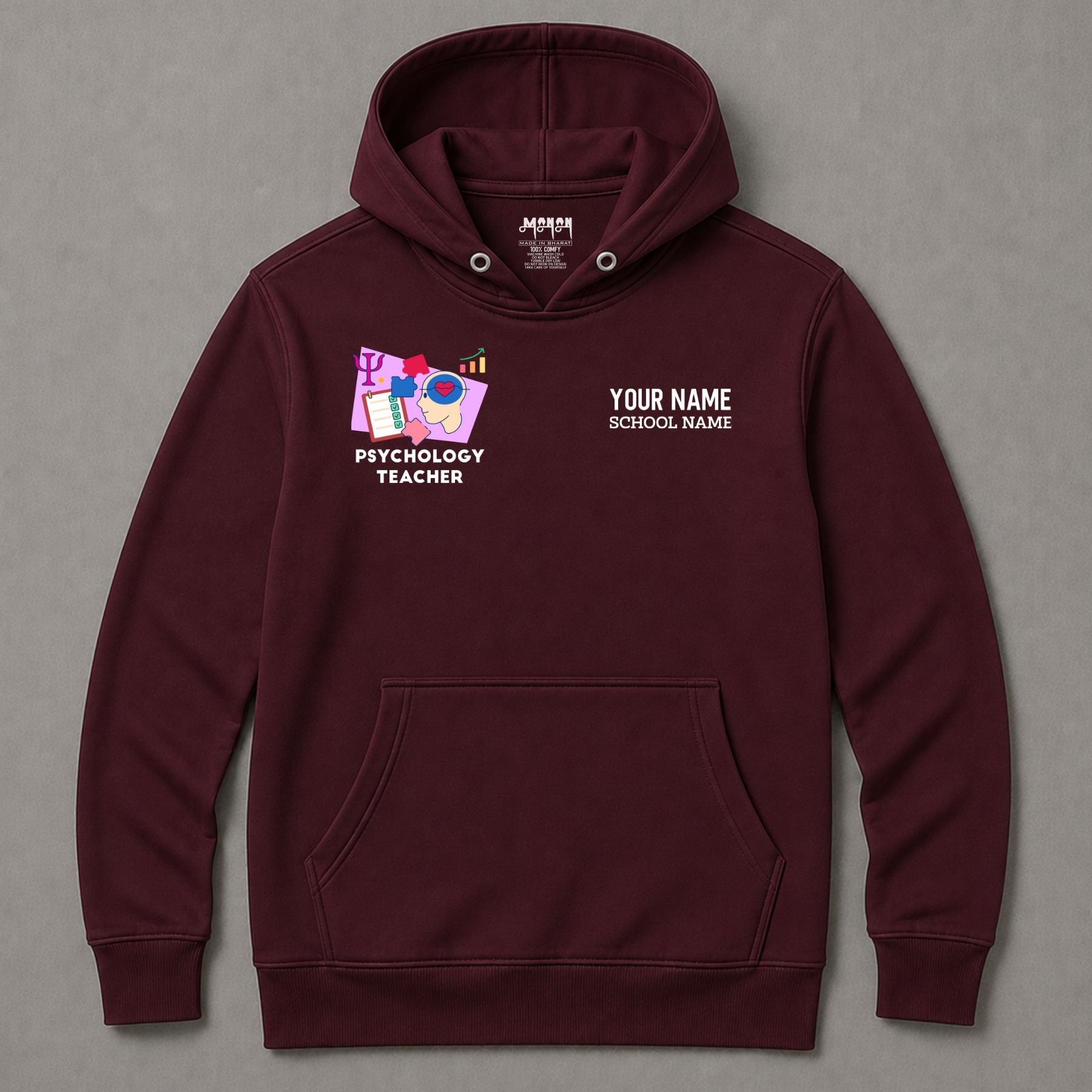 Psychology Teacher - Personalized Unisex Hoodie