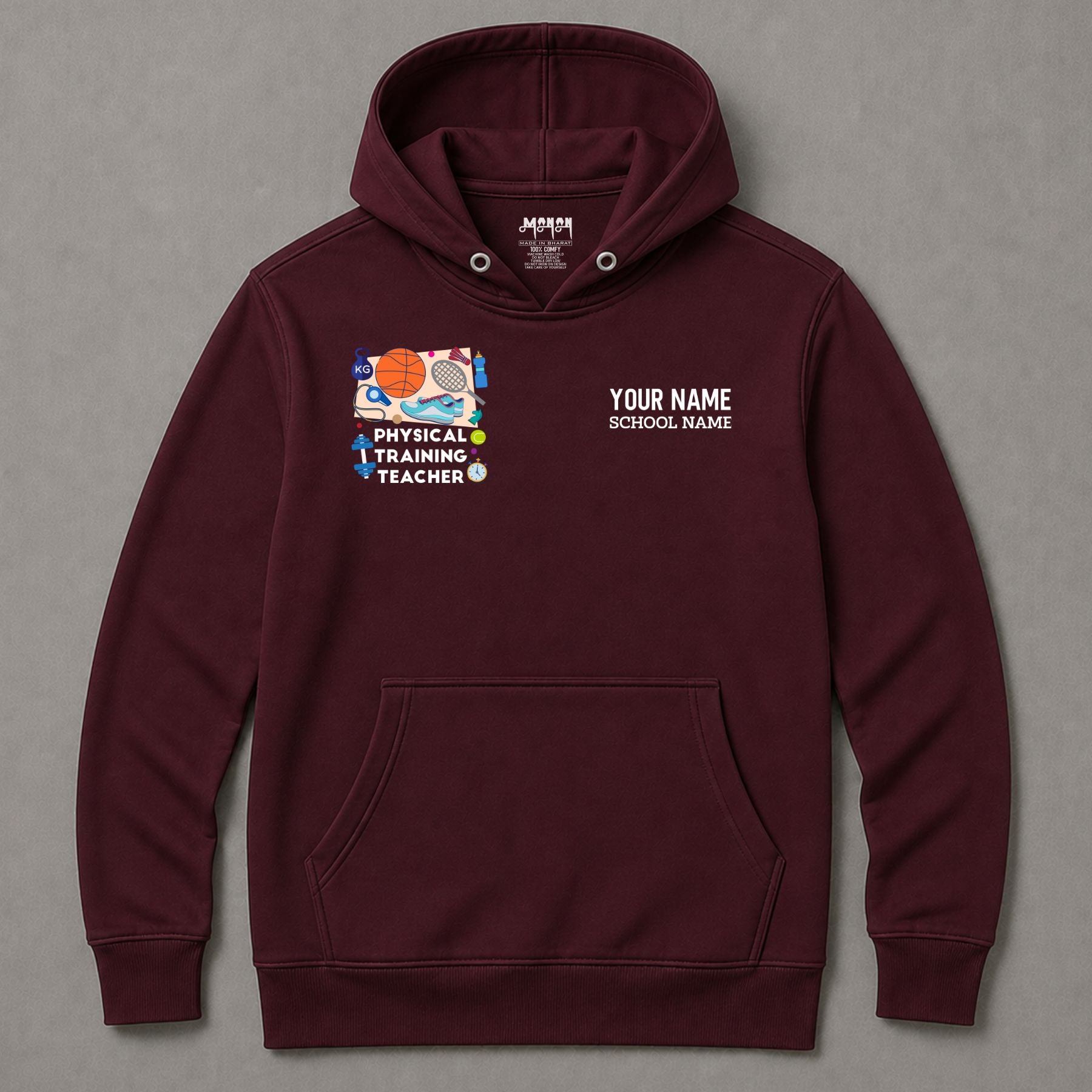 Physical Education Teacher - Personalized Unisex Hoodie