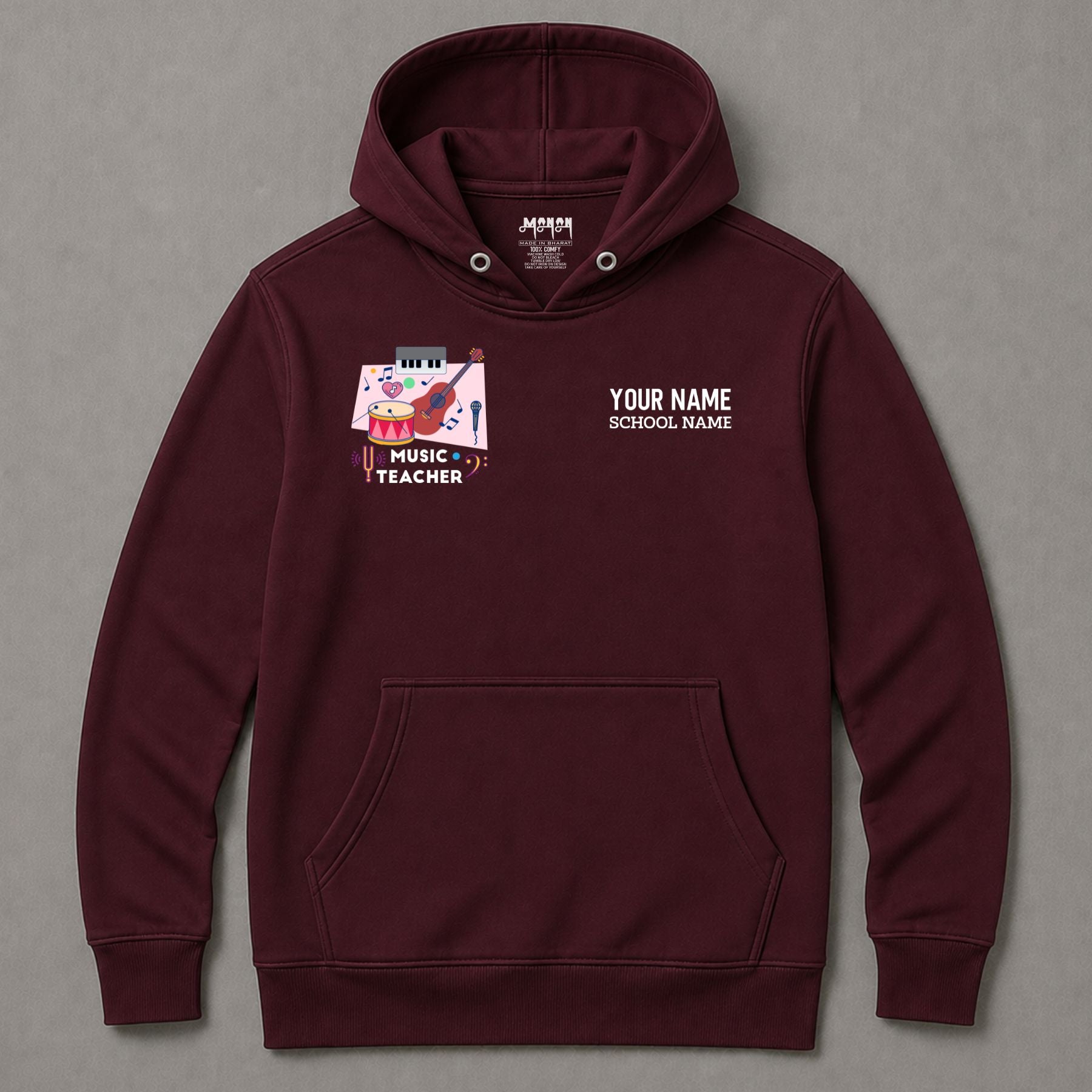 Music Teacher - Personalized Unisex Hoodie