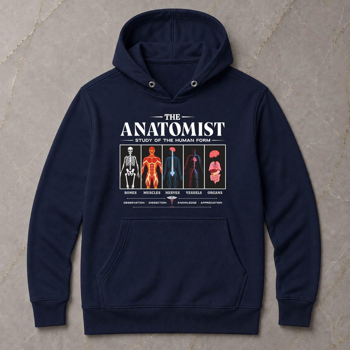 The Anatomist - Study Of The Human Form - Unisex Hoodie