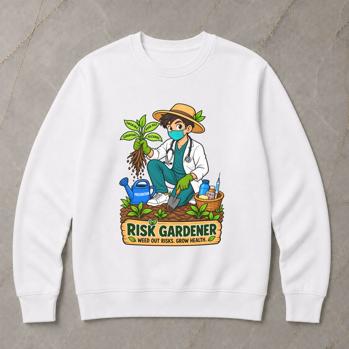 Risk Gardener - Community Medicine - Unisex Sweatshirt