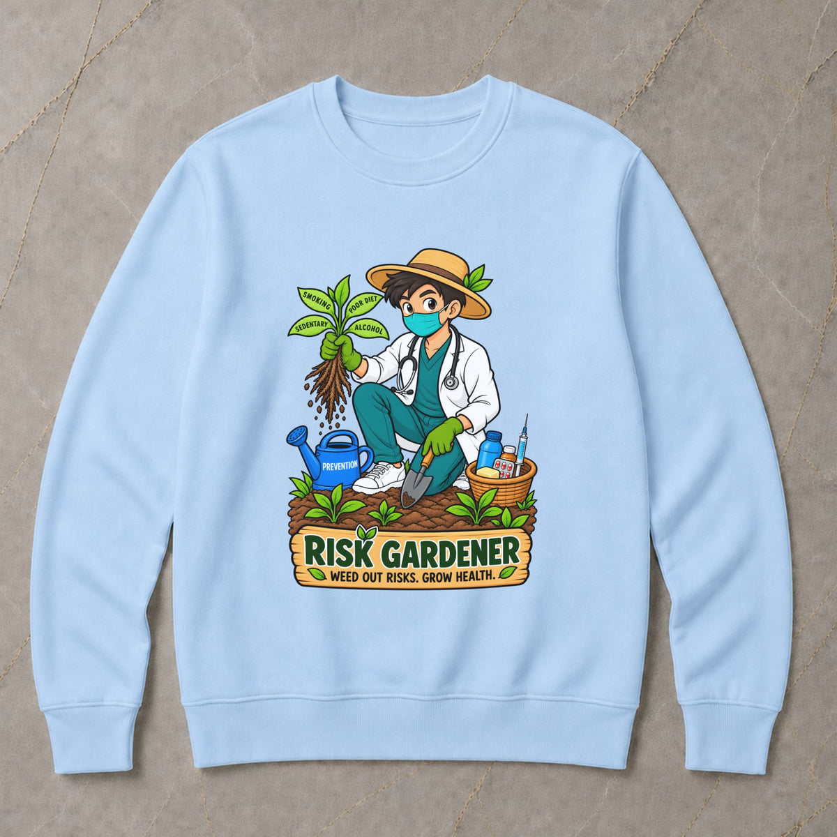 Risk Gardener - Community Medicine - Unisex Sweatshirt